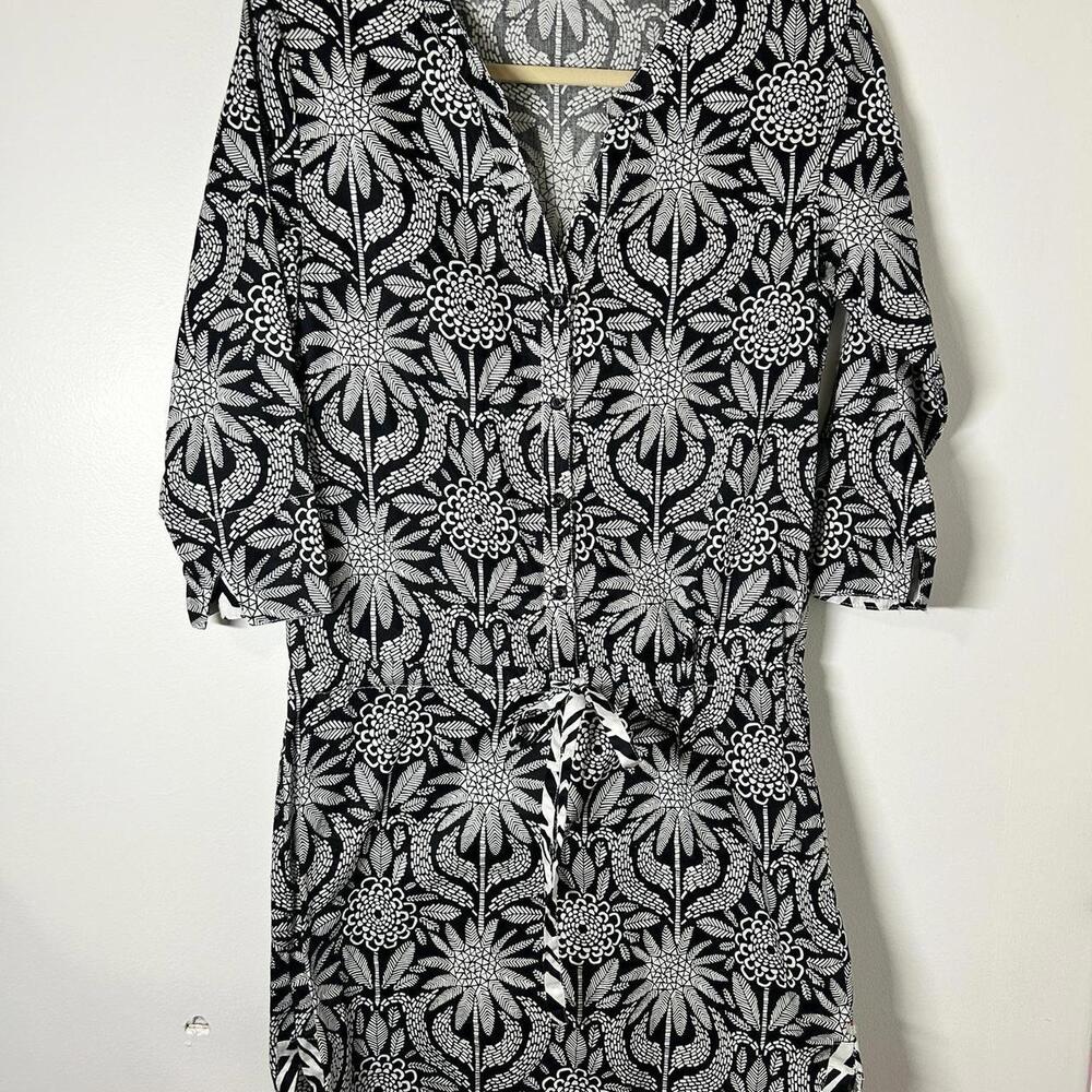 Hatley Floral Tunic 100% Cotton Women's XS